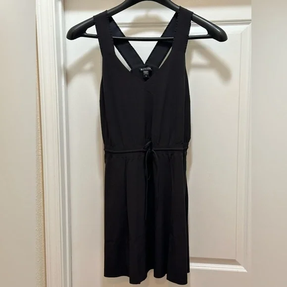 Athleta Women’s Black Savannah Strap Mini Dress NWOT - Medium - Picture 5 of 11